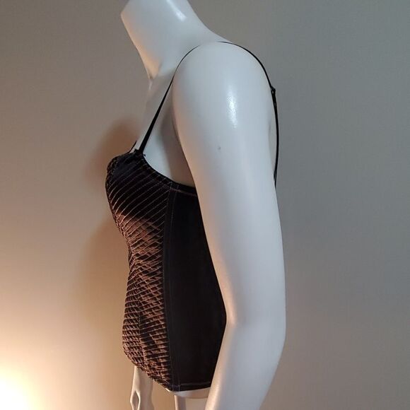 Native Intimates Black & Pink Steampunk Corset 34B - Picture 3 of 5